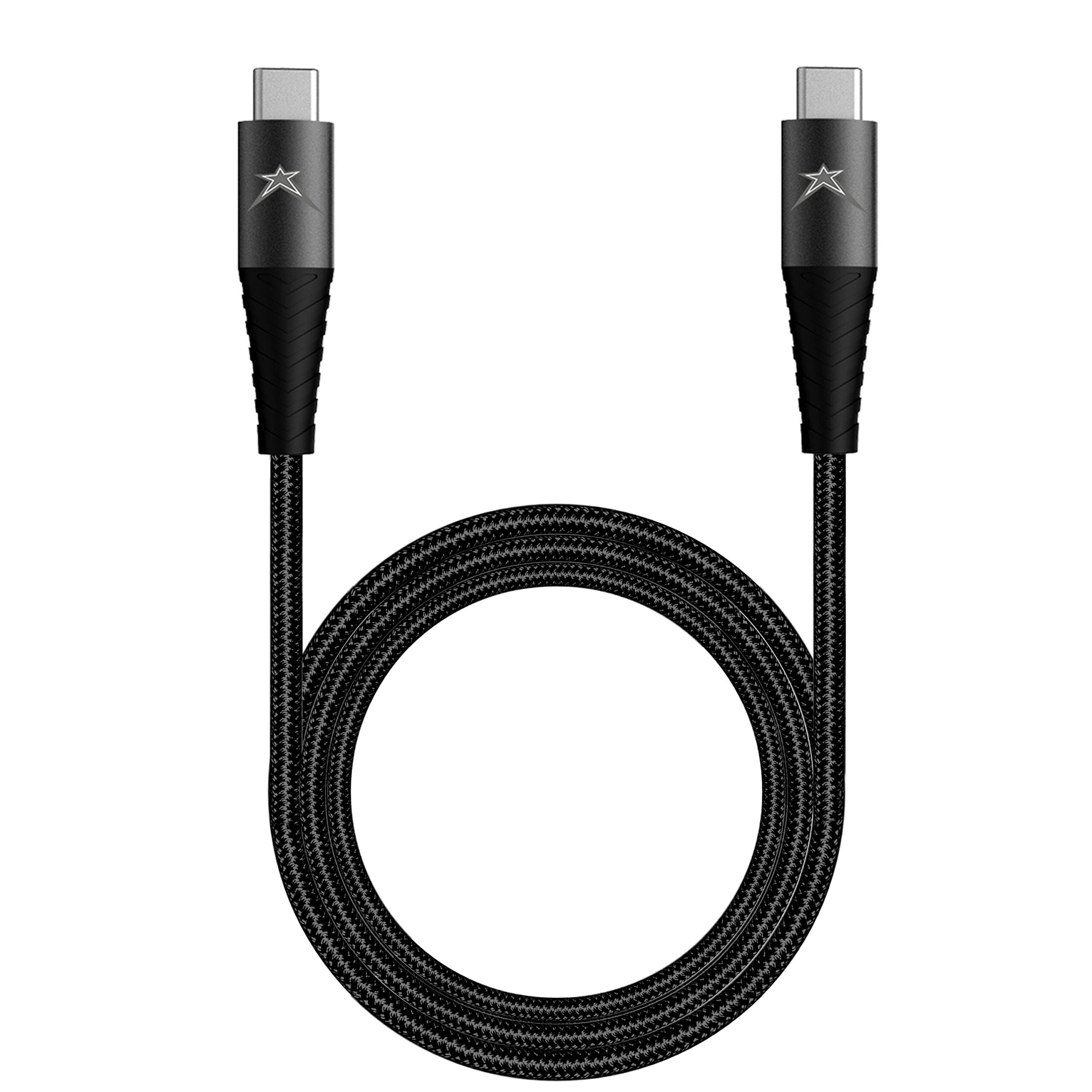 Câble USB-C de charge - Câble USB C 50 cm noir, 888400797