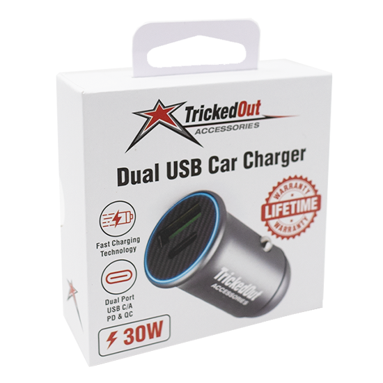 Dual USB Car Charger 550